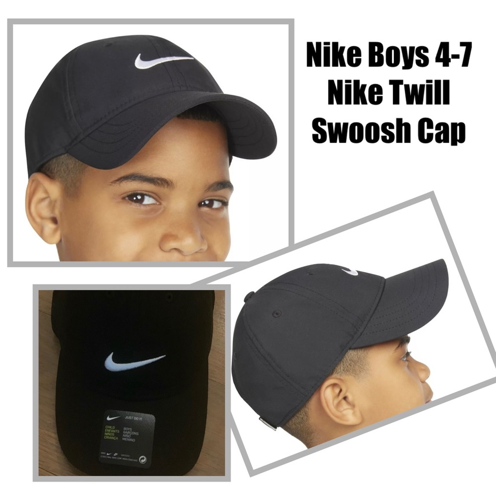 Nike Boys 4-7 Nike Twill Swoosh Cap